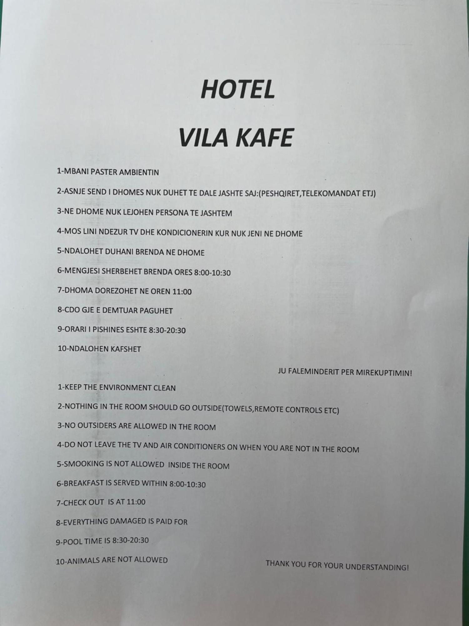 Hotel Vila Kafe Lukove Ngoại thất bức ảnh